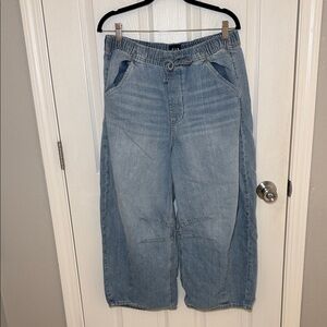 GAP Women's High Rise Easy Barrel Jeans